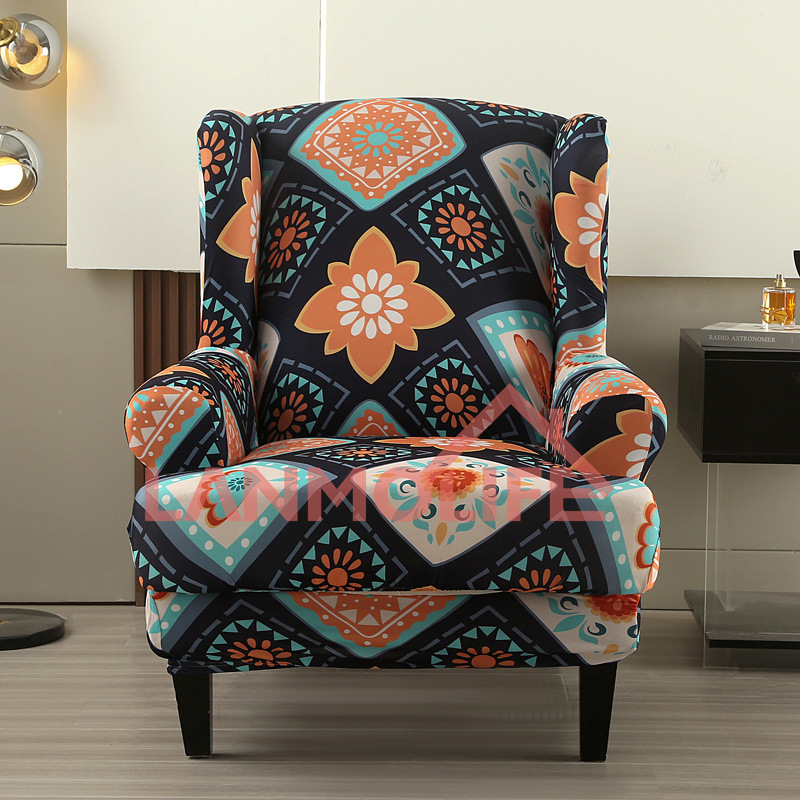 New Bohemian-style tiger stool cover, single-person club, Skamon dust-proof elastic sofa cover, all-inclusive cross-border Application Scenario