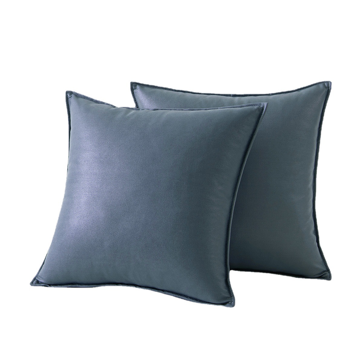 Solid color pu leather, ins plain matte waterproof technology fabric, leather cushion, pillow, backrest, pillow cover Application Scenario