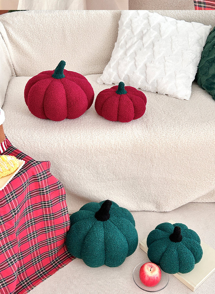 跨境圣诞节爆款南瓜抱枕毛绒玩具坐垫南瓜沙发靠枕万圣节儿童礼物详情6