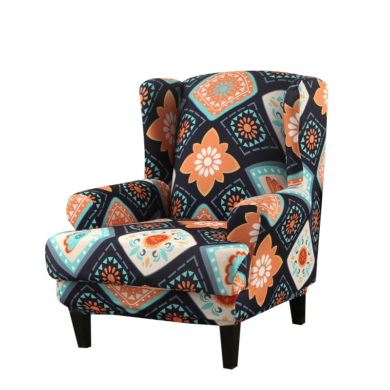 New Bohemian-style tiger stool cover, single-person club, Skamon dust-proof elastic sofa cover, all-inclusive cross-border Item Picture