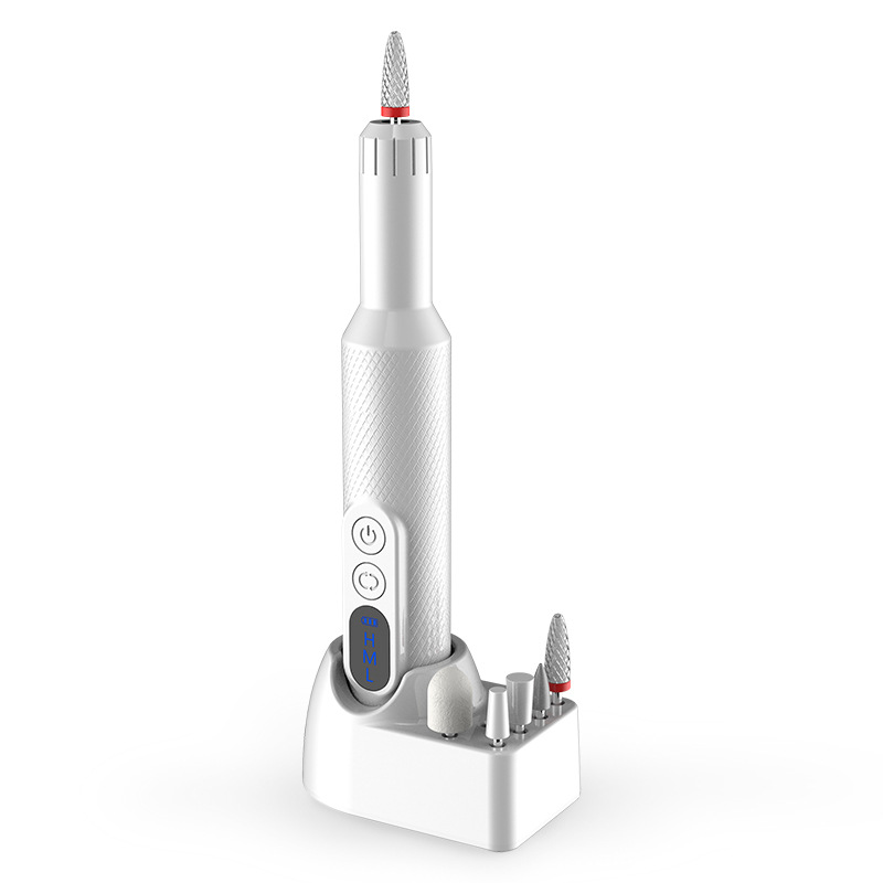 Nail art instrument with display screen, nail art tools, electric pen nail sharpener, grinding machine, dead skin removal and nail polishing machine Specification image