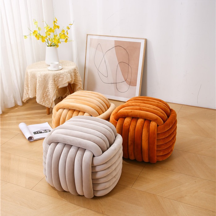 创意手工氨纶编织坐凳卧室化妆凳镜前梳妆凳换鞋凳垫脚凳定制