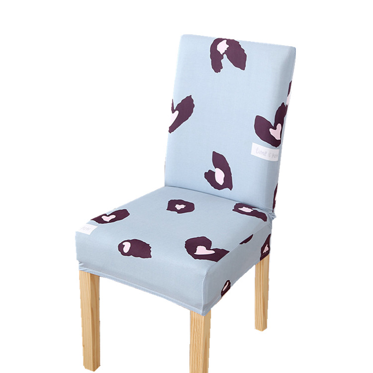 Cross-border in-stock elastic dining chair covers, restaurant printed elastic seat covers, multi-functional hotel chair covers, seat covers Application Scenario