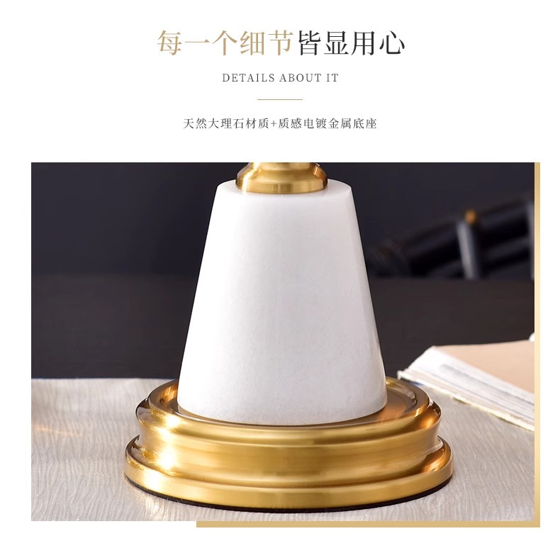 Creative and light luxury desktop clock ornaments, high-end home office desks, study rooms, wine cabinets, decorative handicrafts pic 3