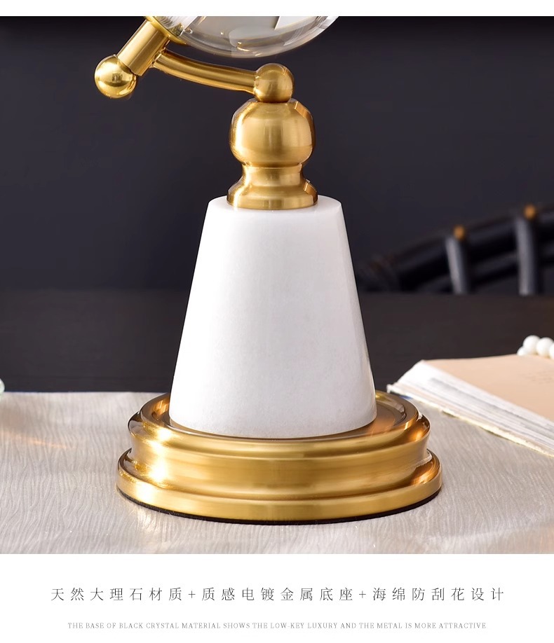 Creative and light luxury desktop clock ornaments, high-end home office desks, study rooms, wine cabinets, decorative handicrafts pic 12