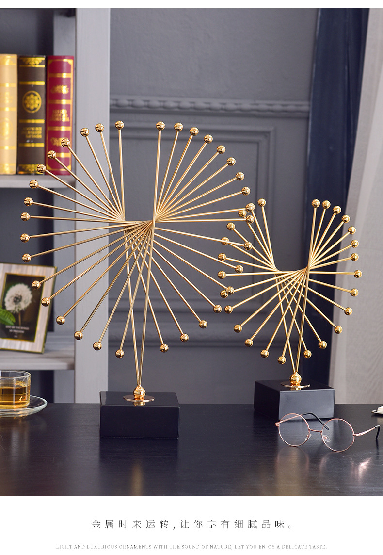 Cross-border light luxury metal flying eagle decorative items, creative living room TV cabinet, entrance hall, housemoving gifts, gift handicrafts wholesale pic 9