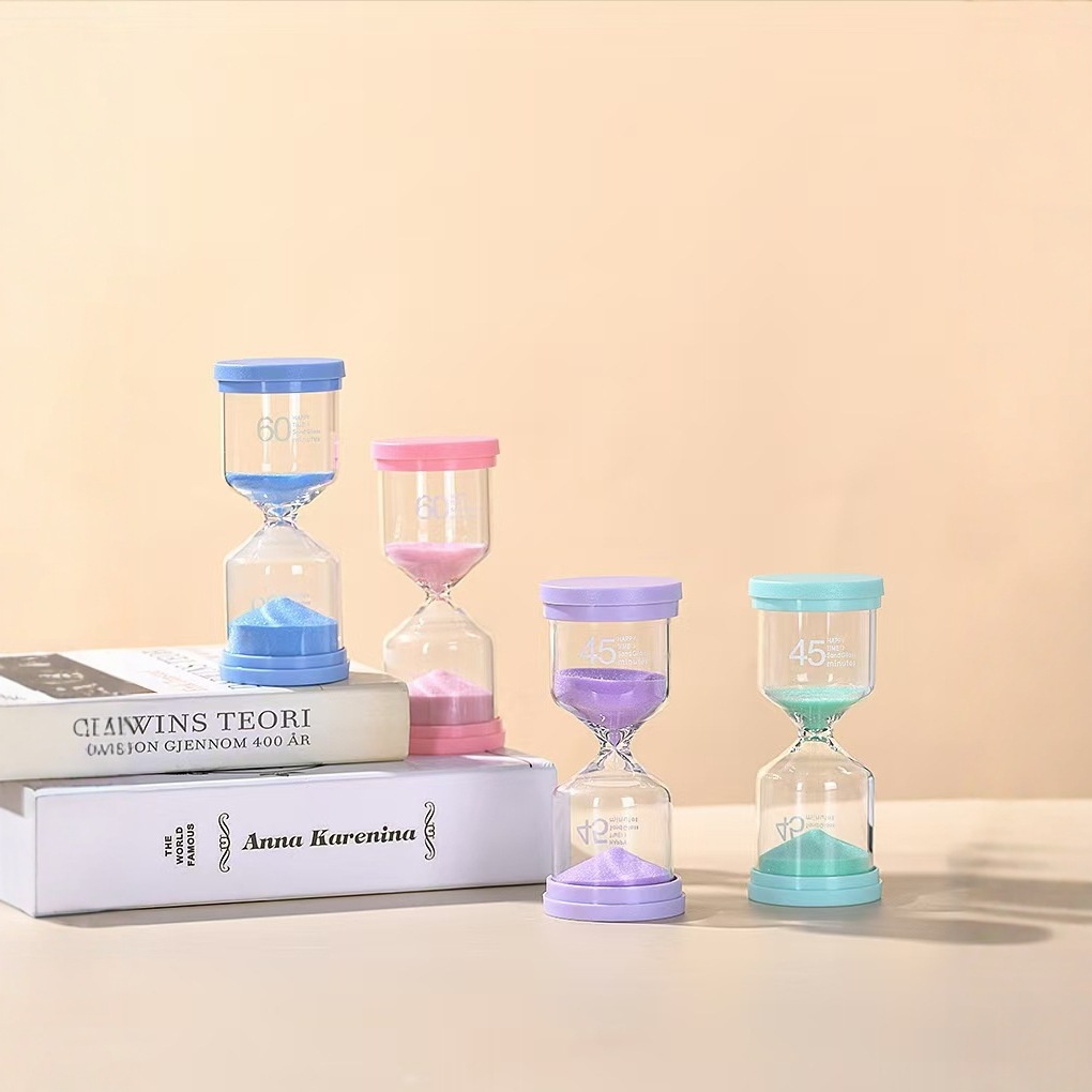 Macarons 5/10/15/30/60 minute hourglass timer, students learn exquisite ornaments and creative gifts Specification image