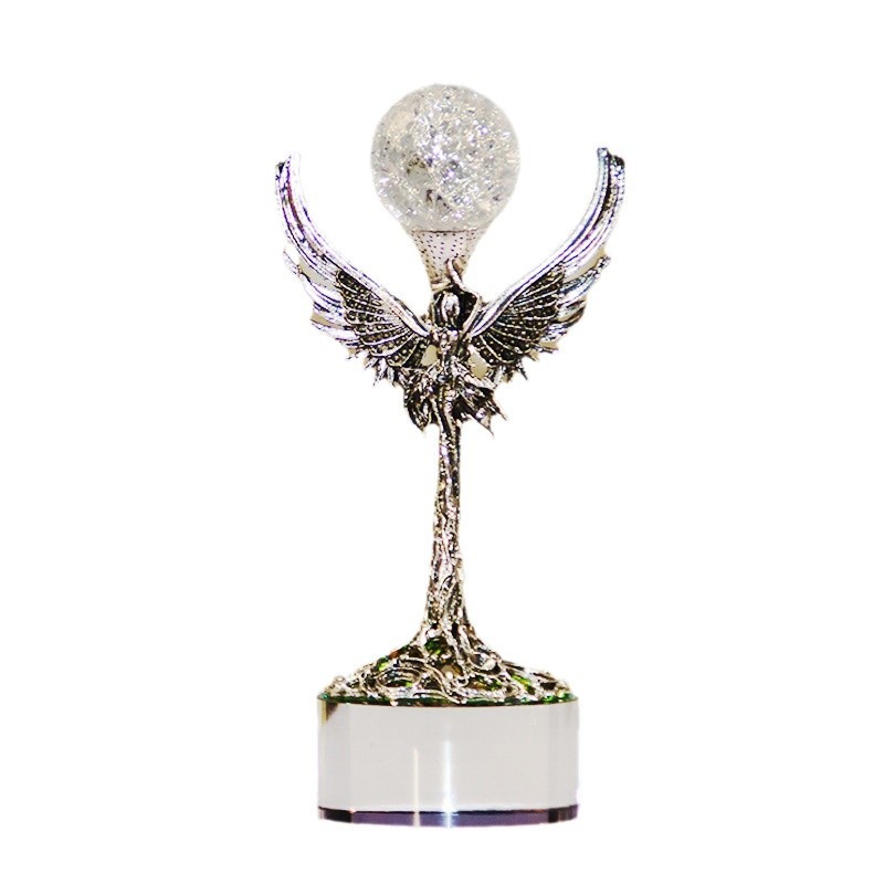 Angel Wings Crystal Ball ornament, desk, wine cabinet decoration, model room, birthday gift for boyfriend and girlfriend, home decoration Application Scenario
