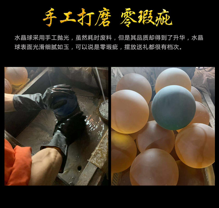 Creative cross-border wholesale 3D inwardly engraved luminous crystal balls, solar system birthday gifts, executive home decorations, handicrafts pic 19