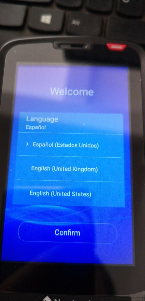 PDA扫描安卓手机 快递扫描枪 一维二维通吃详情1