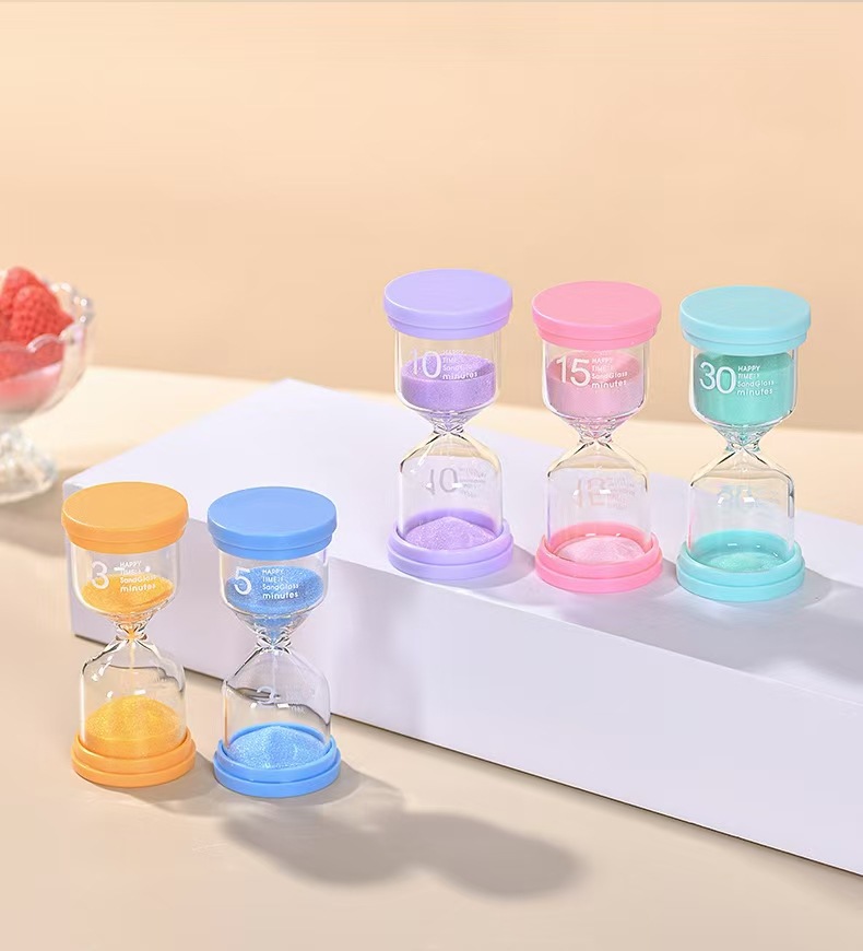 Macarons 5/10/15/30/60 minute hourglass timer, students learn exquisite ornaments and creative gifts pic 16