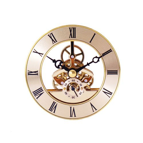 Crystal table clock, mechanical clock ornaments, living room entrance, bookcase, model room decoration, home soft furnishings, business gifts Item Picture