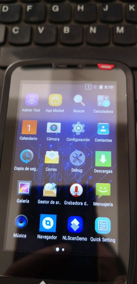 PDA扫描安卓手机 快递扫描枪 一维二维通吃详情3