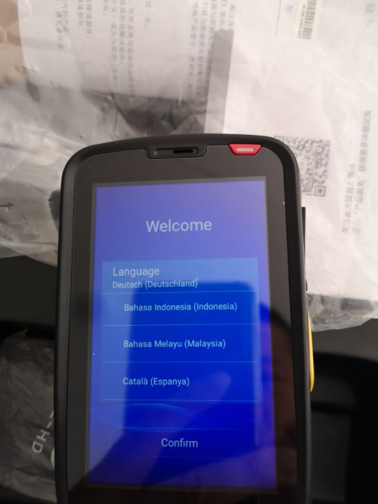 PDA扫描安卓手机 快递扫描枪 一维二维通吃详情9