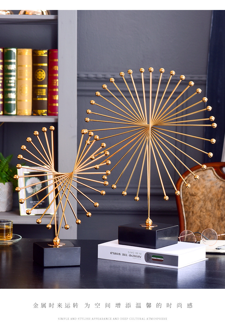 Cross-border light luxury metal flying eagle decorative items, creative living room TV cabinet, entrance hall, housemoving gifts, gift handicrafts wholesale pic 5