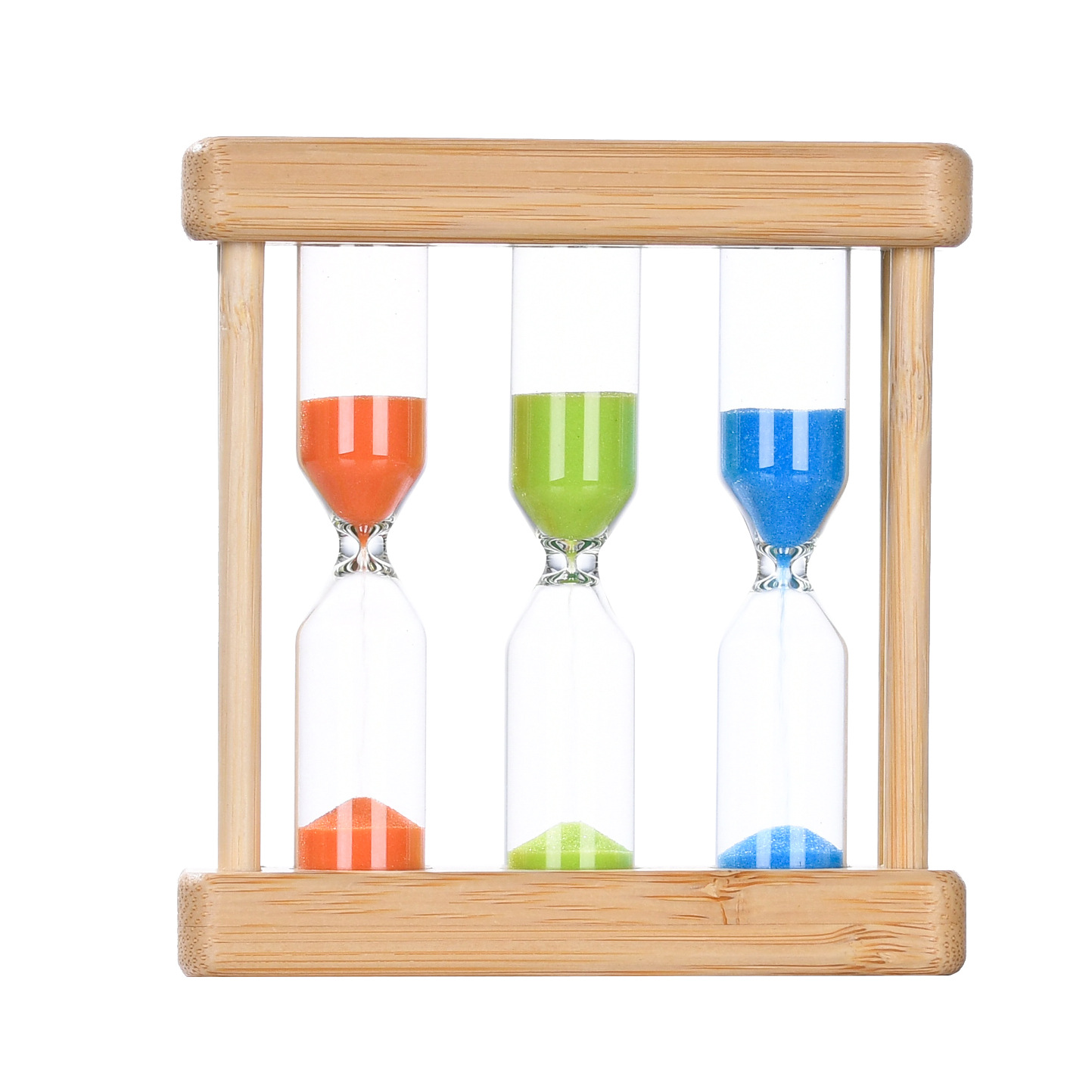 Wooden hourglass timer ornament 1/3/5-minute set wooden hourglass creative home ornament Children's hourglass Application Scenario