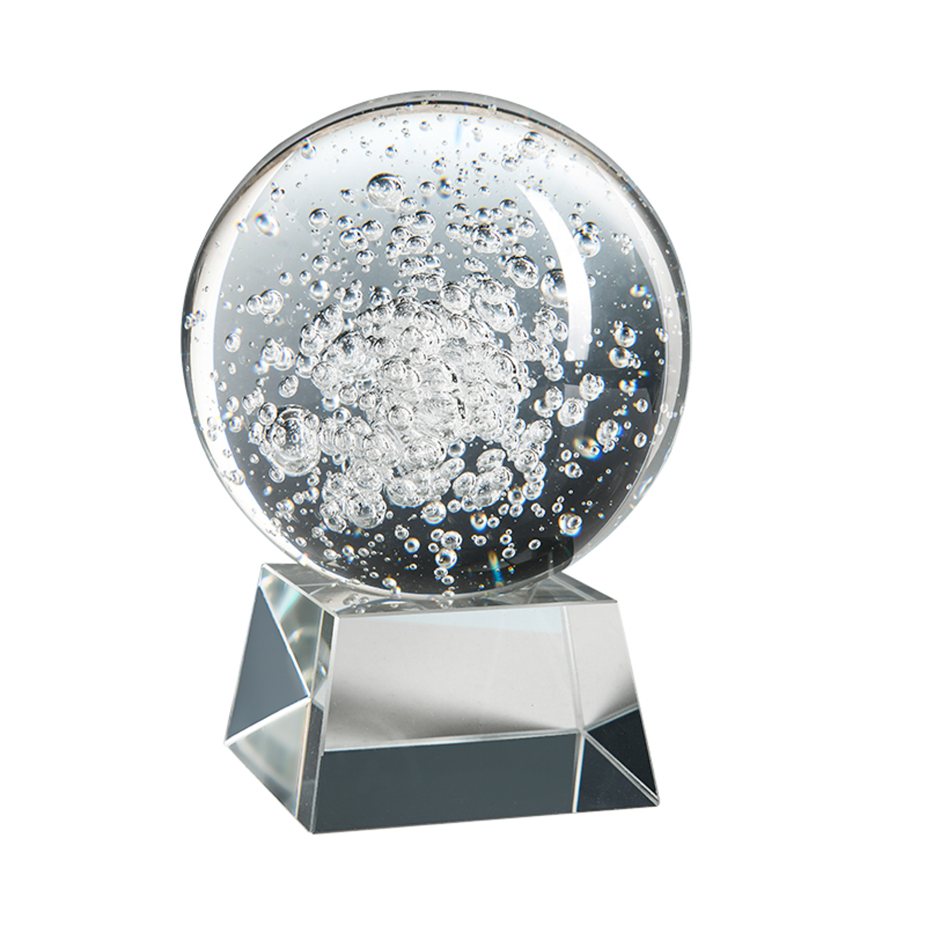 Ice crack ball crystal glass ball decorative items, artificial rockery fountain crack water flow bonsai handicrafts and ornaments Application Scenario