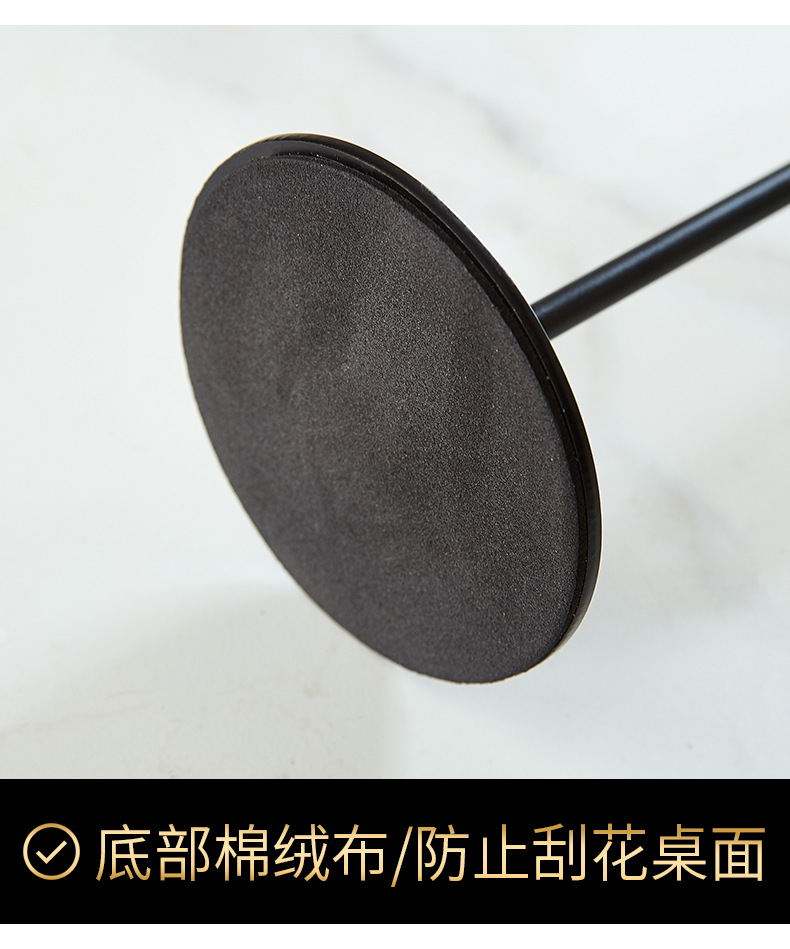 Nordic ironwork candlesticks, dining tables, metal home candlesticks, creative wedding and celebration candlesticks, high-end decorative items wholesale factory pic 4