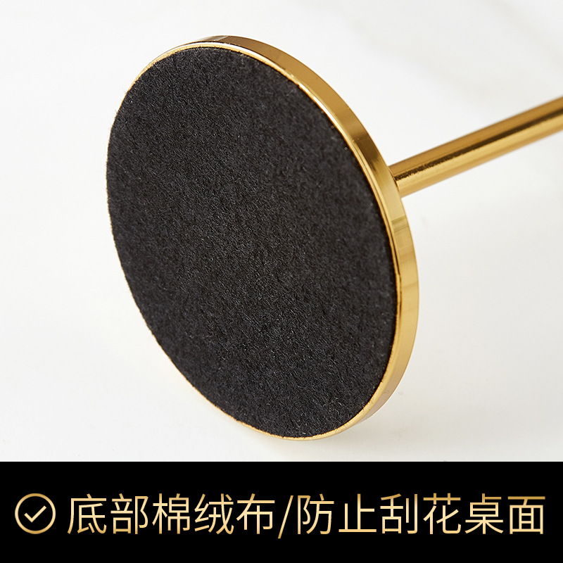 Cross-border creative metal candlesticks, high-end office decorative items, wedding and celebration candles, handicrafts wholesale factory details Picture