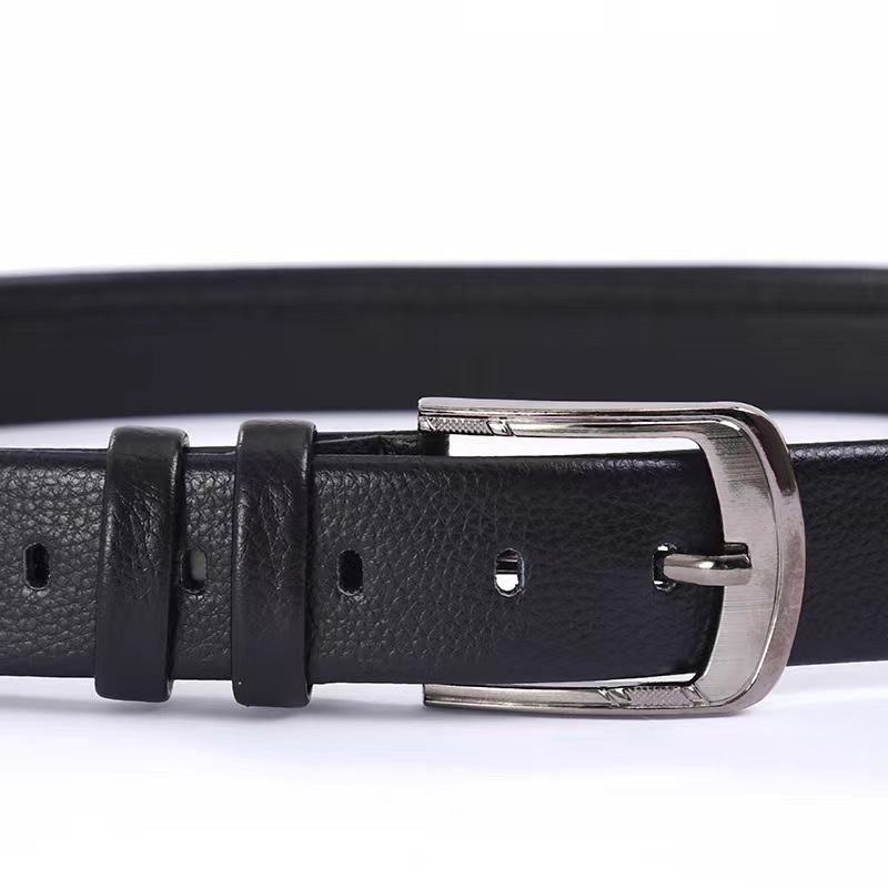 New men's belt with PVC edge and pin buckle, men's belt imitating cowhide, casual and versatile neutral belt Application Scenario