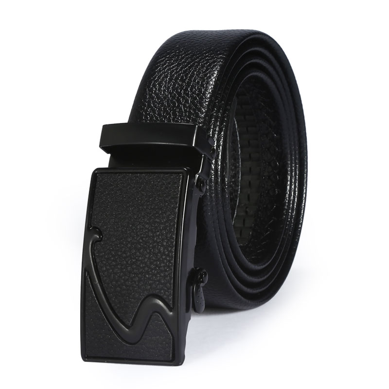 Factory direct sales of men's automatic buckle casual belts, popular items at street stalls, gift belts, wholesale in stock Application Scenario