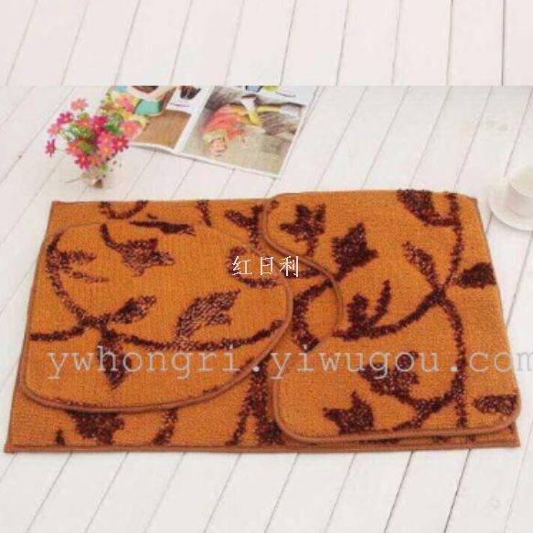 The new glossy silk jacquard carpet door mat is anti-slip, waterproof, soft and comfortable Application Scenario