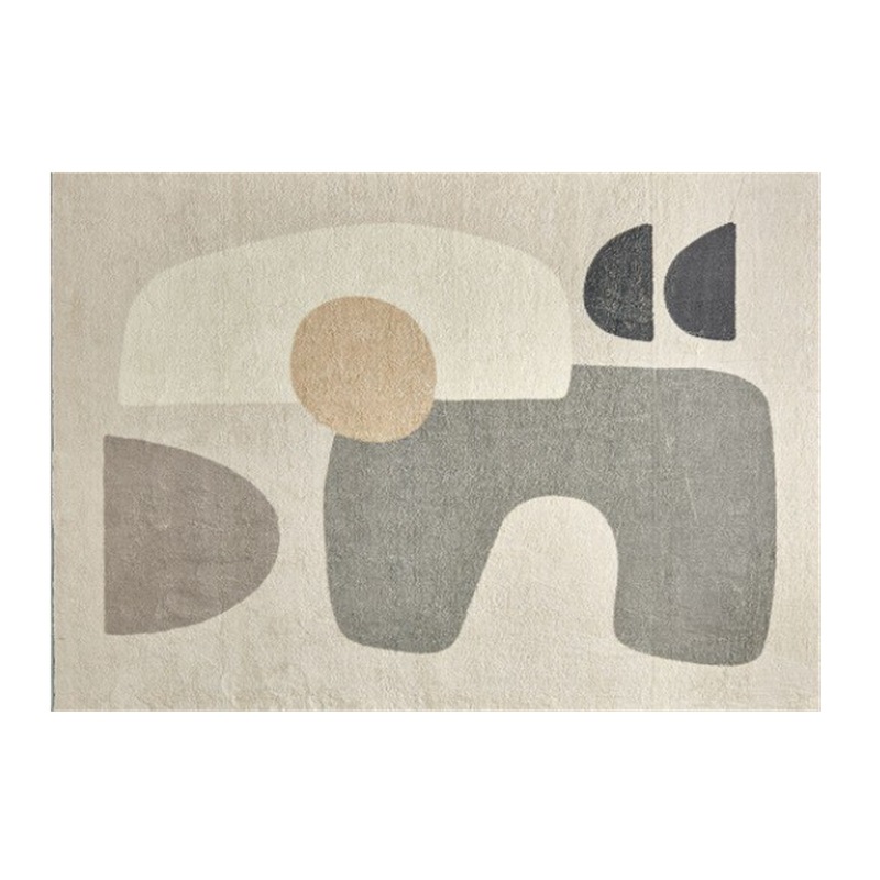 Cross-border modern and simple Morandi color living room carpets, sofas, coffee tables, blanket MATS, home bedroom bedside floor MATS, consignment Application Scenario