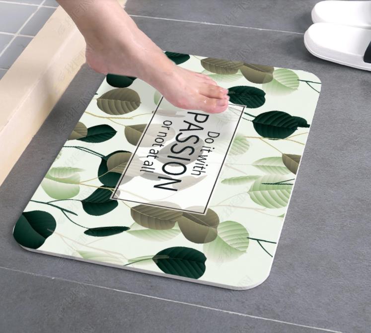 European-style fashionable entrance door MATS, bedroom door MATS, kitchen floor MATS, bathroom absorbent floor MATS, anti-slip MATS, and toilet oil-proof MATS pic 12