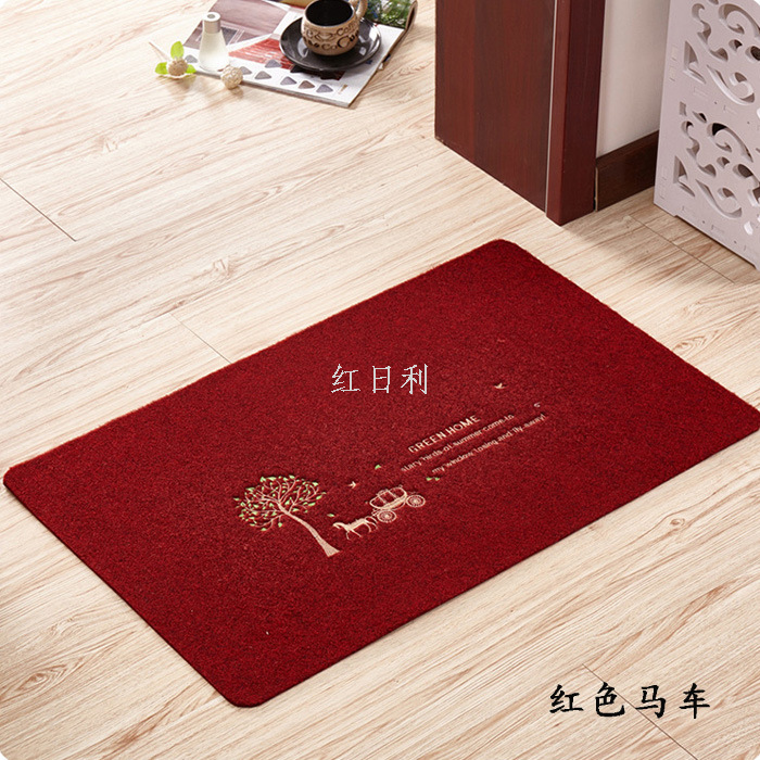The doormat for the entrance, the anti-slip mat for the bathroom door, and the floor mat Item Picture