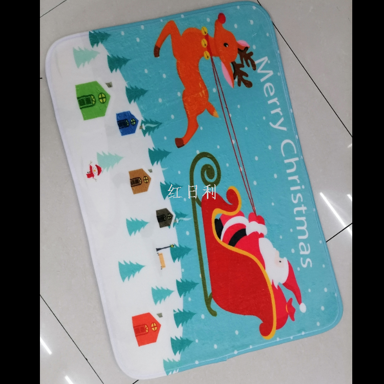 Flannel floor MATS have a comfortable, soft surface that is easy to clean and come in many styles Application Scenario