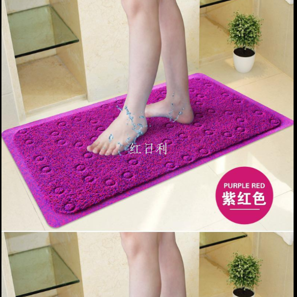 Hongri Carpet Factory direct sales floor MATS, anti-slip and waterproof door MATS, suitable for doorways, bathrooms, bedrooms, etc Specification image