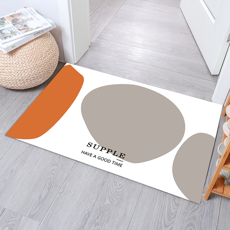 Hongri Li's new type of door mat, anti-slip mat, foot mat, soft floor mat of the same style as diatom mud, household door mat Application Scenario