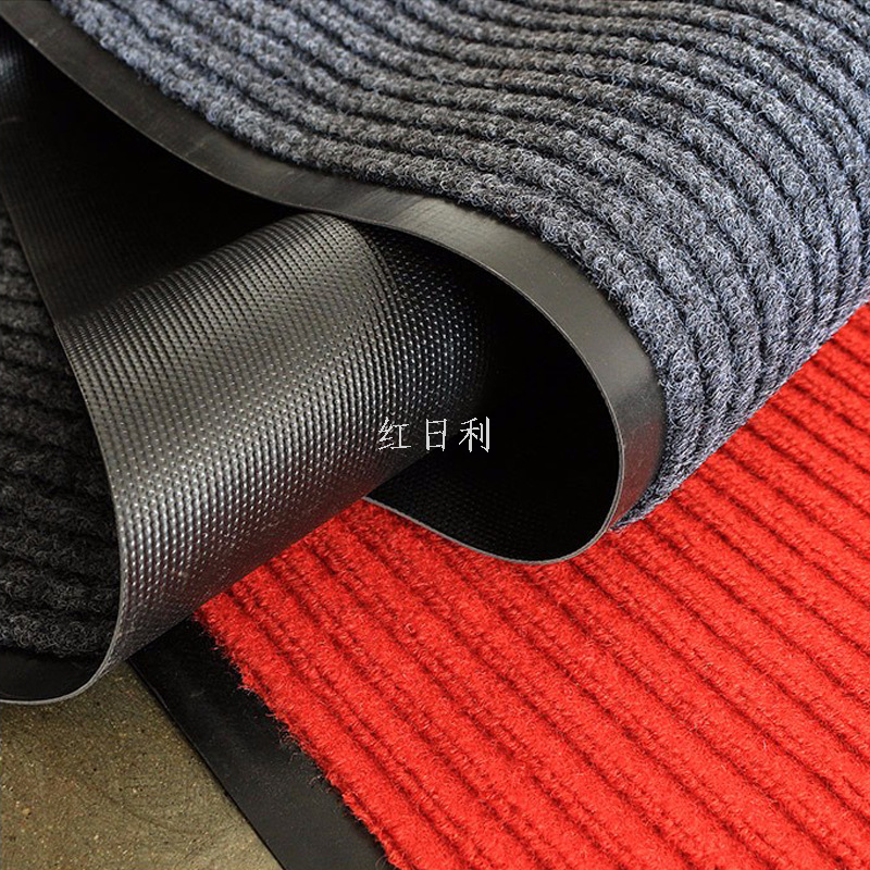 Hongri Carpet's double-striped anti-slip door mat products are unique and easy to clean. Welcome to call for orders