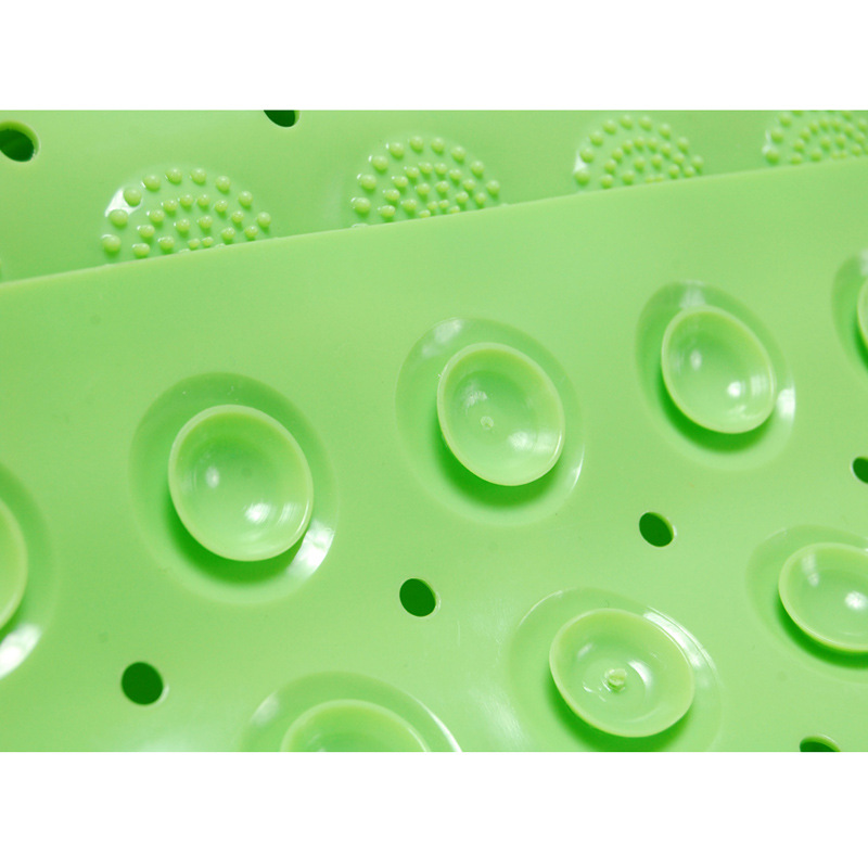 Hongri Carpet pvc floor mat, home floor mat, bathroom shower massage foot mat, solid color anti-slip bathroom mat wholesale pic 6