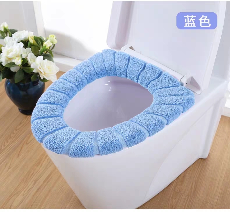 O-shaped cushion: Thin knitted toilet cushion suitable for all seasons, thickened toilet cushion for autumn and winter, O-shaped cushion Application Scenario