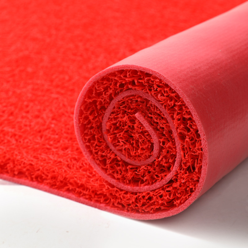 Entrance door floor mat, door mat at the entrance door, household plastic wire loop anti-slip mat, dirt-resistant mat, can be cut into carpets Item Picture