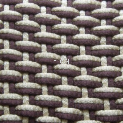 Red Sun Factory Direct sales of green-edge rope strip carpets in rectangular rows. Affordable prices and bright patterns Application Scenario