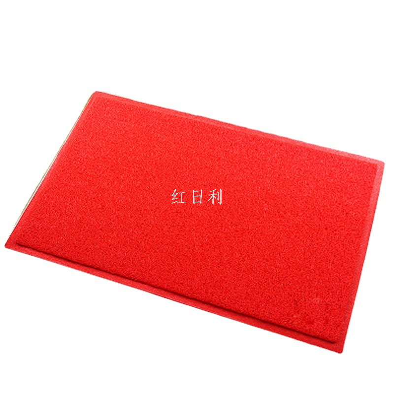 The red square door mat, anti-slip mat and foot mat are waterproof and anti-slip, suitable for doorways, bathrooms, etc pic 4