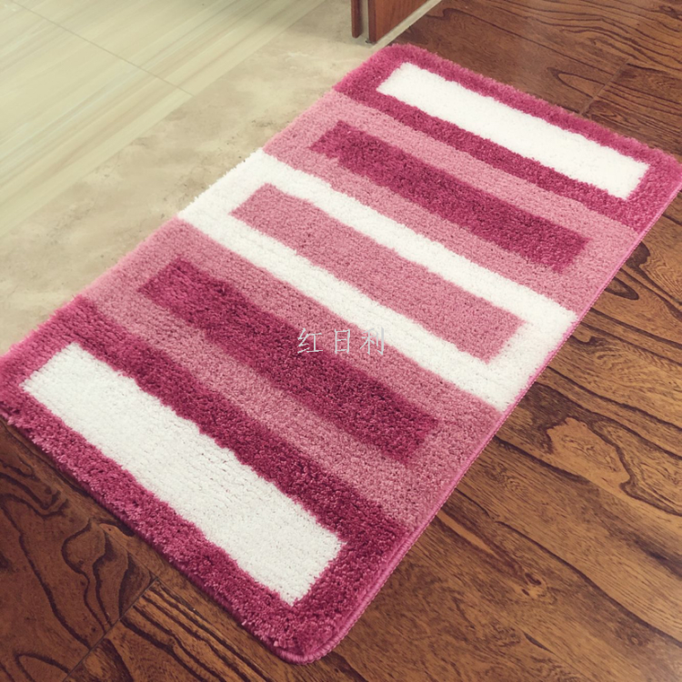 Hongri Carpet Factory direct sales floor MATS, anti-slip and waterproof door MATS, suitable for doorways, bathrooms, bedrooms, etc