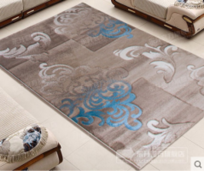 The Simple Flower Language Blue Dream series block blanket is waterproof and anti-slip, suitable for living rooms, bedrooms, studies, etc pic 5