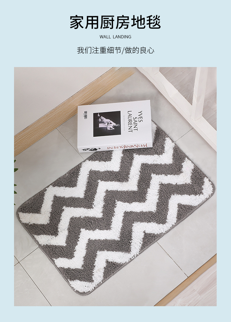 Red Sun Carpet Home living room, kitchen floor MATS, bedroom and bathroom carpets, water-absorbing door MATS for the entrance pic 4