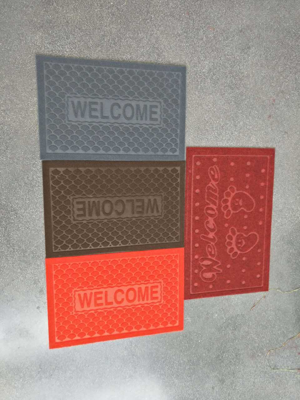 Cheap Spanish-language textured and embossed doormat, best-selling floor mat and anti-slip mat pic 7