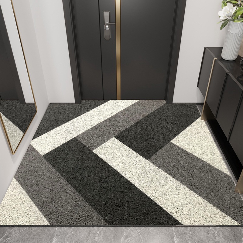 Nordic-style cut-out silk ring foot MATS, anti-slip MATS for scraping mud and soil, anti-slip MATS for household door MATS Specification image