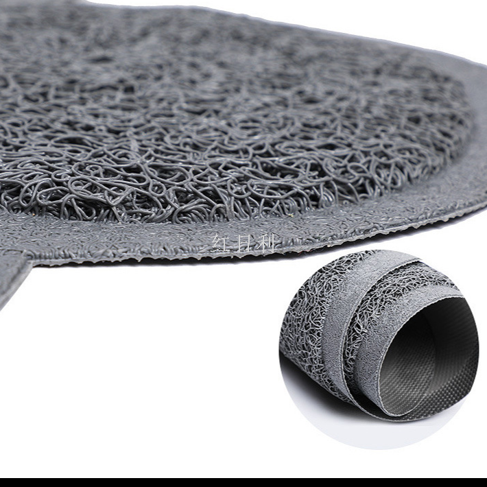 Brushed bathroom entrance door mat, spray-brushed dust removal entrance anti-slip mat, floor mat Item Picture