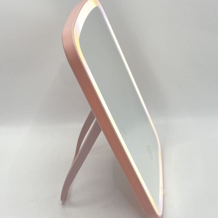 LED makeup mirror, Douyin Internet celebrity, desktop beauty mirror with adjustable light, light supplement, box set Specification image
