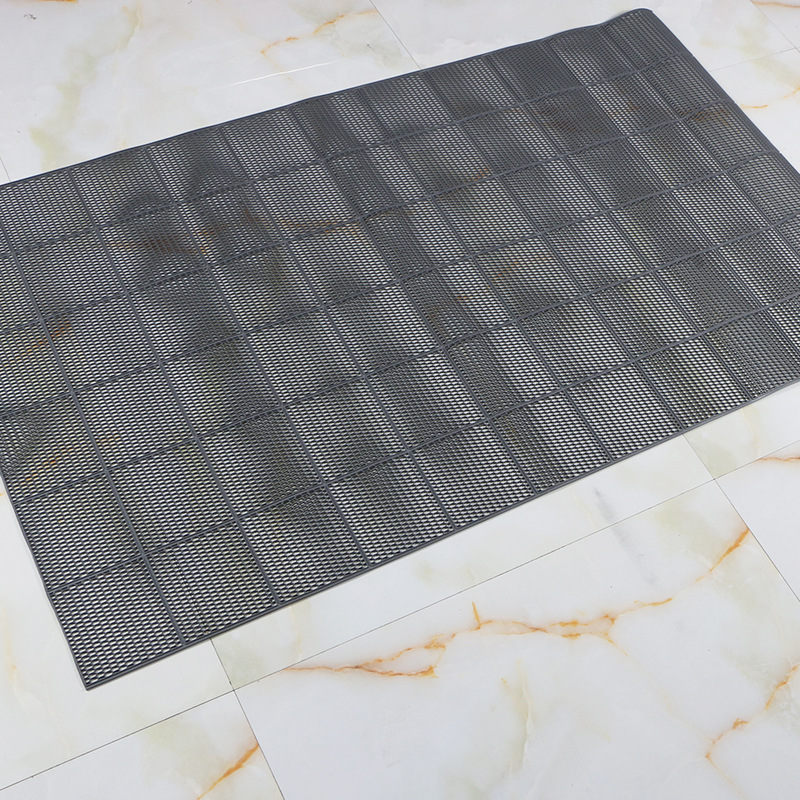 Wholesale of modern, simple and anti-slip PVC roll floor MATS from Hongri Carpet. Direct sales from the manufacturer of transparent hollow anti-slip MATS Specification image