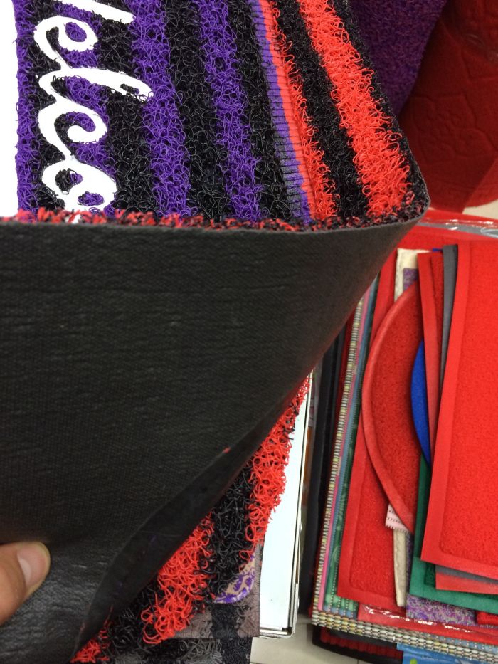 pvc special-shaped mat, anti-slip carpet, floor mat, door mat, two-color brushed embossed mat, mixed styles and colors pic 7