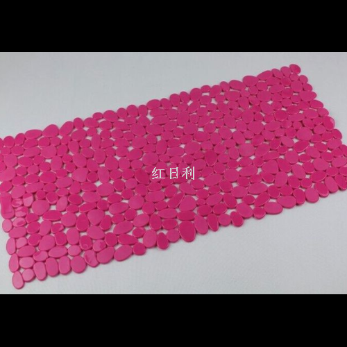 Red Sun Carpet Bathroom Anti-slip Mat 7642 Three-dimensional Stone Bathroom Mat Foot Mat details Picture