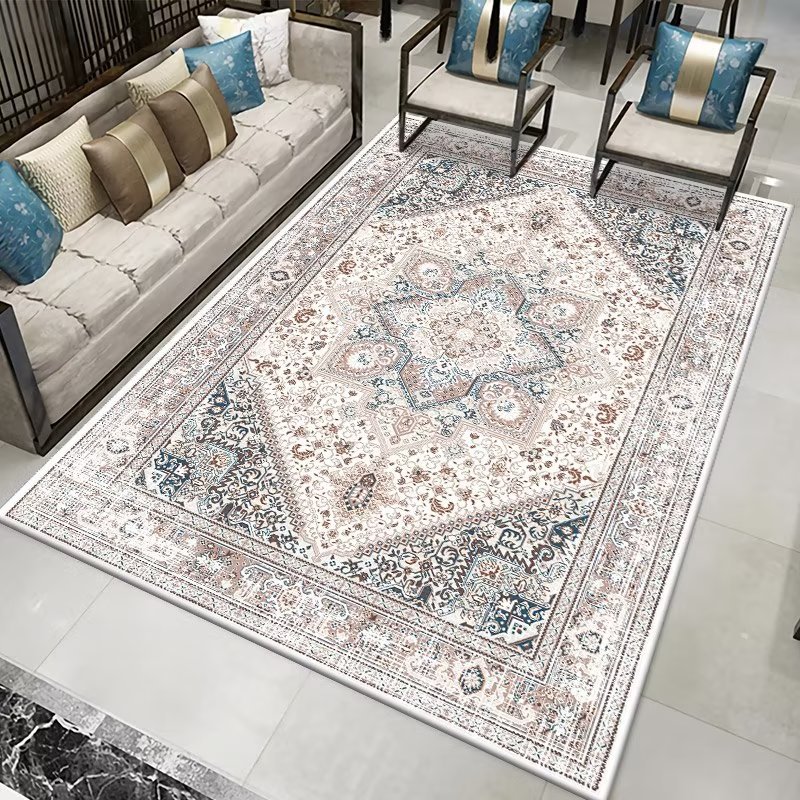 红日地毯加厚防滑吸水门垫客厅全铺水洗地毯tpr防滑脚垫加厚脚垫详情1