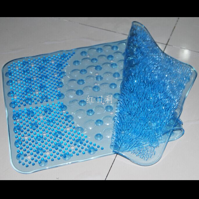 Red Sun Carpet Bathroom Anti-slip Mat 7642 Three-dimensional Stone Bathroom Mat Foot Mat Item Picture